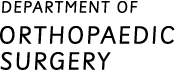 DEPARTMENT OF ORTHOPAEDIC SURGERY